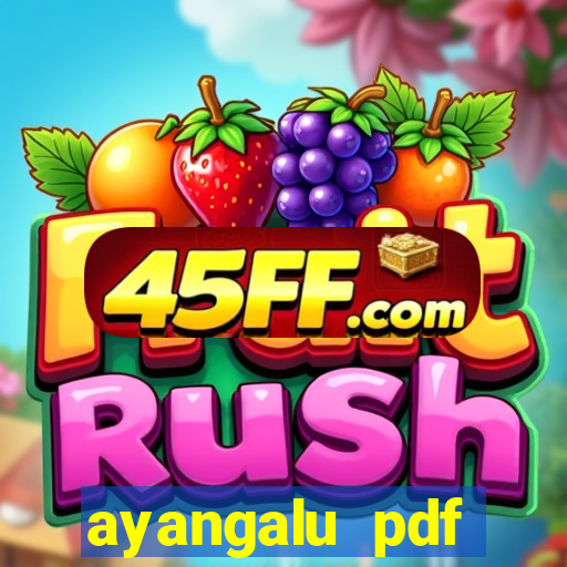 ayangalu pdf ayangalu orisha
